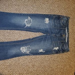 Amethyst bootcut destroyed jeans size 11